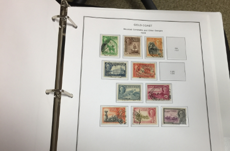 Stamp collecting