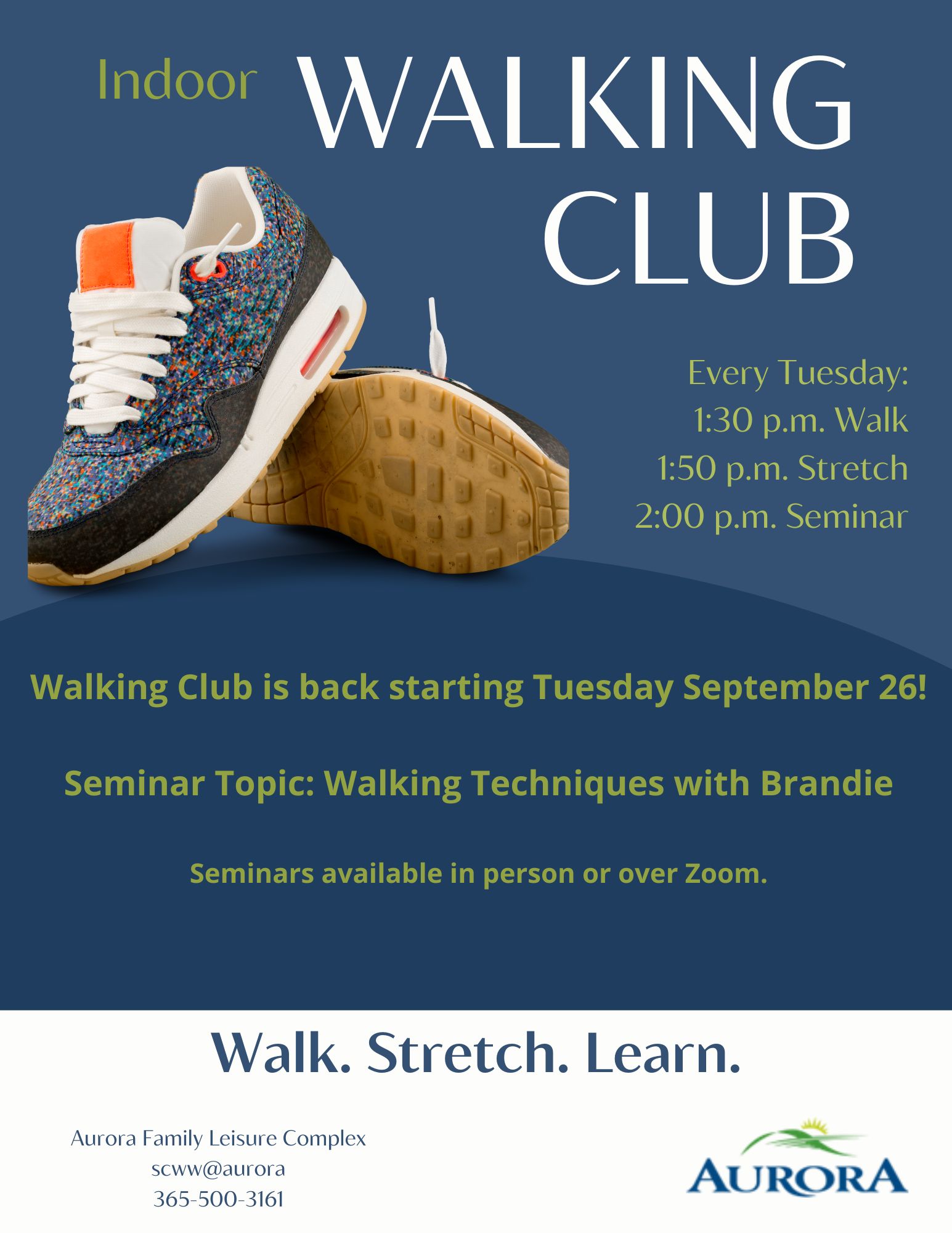 Walking Club info